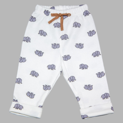 Штанишки Слоники Чуди Кидс 449125К-3 молочный 01